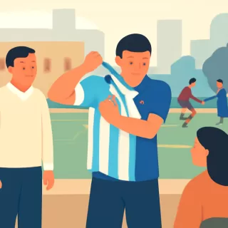 Gimnasia de Mendoza cambió de camiseta en pleno partido contra Gimnasia de La Plata