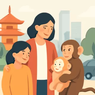 Punch, el mono del peluche que se volvió furor en Japón