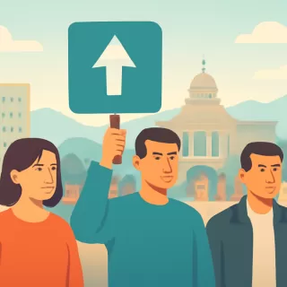 ATE de Villa La Angostura se moviliza contra la reforma laboral que regresa al Senado