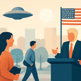 Trump ordena la desclasificación de archivos sobre ovnis y vida extraterrestre