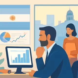 Wall Street analiza el rumbo del plan económico argentino: reservas, actividad y deuda