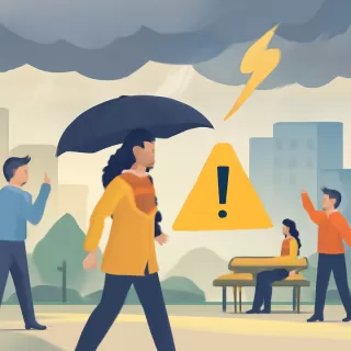 Alerta amarilla por tormentas en La Plata y la provincia de Buenos Aires