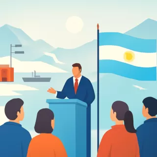 Gobierno argentino conmemora 122º aniversario de presencia en la Antártida