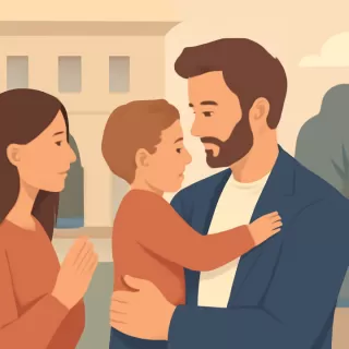 Sebastián Graviotto se reunió por primera vez con su hijo Timoteo