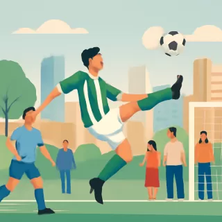 Franco García empató para Ferro frente a San Miguel con un gol de volea en la Primera Nacional