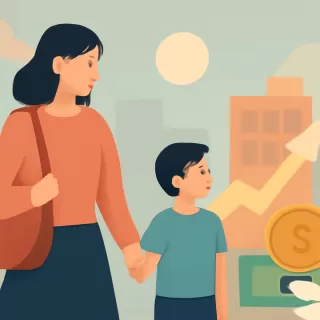 La valoración de la hora de cuidado en Argentina aumentó solo $311 en un año, según el Indec