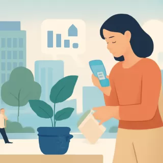 Macetas inteligentes traducen en tiempo real las necesidades de las plantas