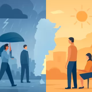 Pronóstico meteorológico en Argentina: lluvias intensas y alertas por tormentas y calor extremo