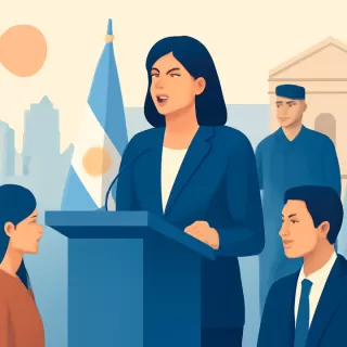 Monteoliva impulsa política migratoria similar al ICE de EE.UU. y enfrenta tensiones salariales en fuerzas de seguridad