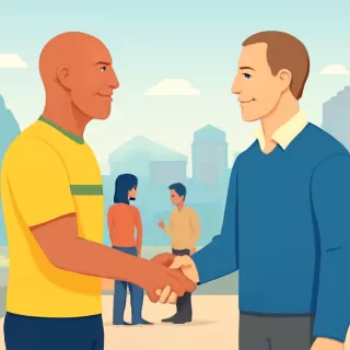 Reencuentro amistoso entre Deyverson y Néstor Pitana en Ecuador previo a Liga de Quito vs Orense