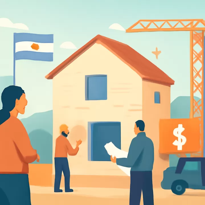 Costos para construir una casa económica de 100 m² en febrero de 2026