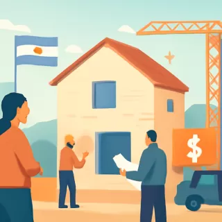 Costos para construir una casa económica de 100 m² en febrero de 2026