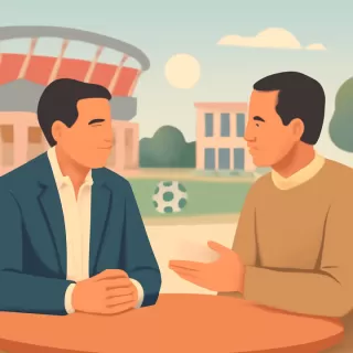 Reunión en River para definir la continuidad de Marcelo Gallardo con Stefano Di Carlo