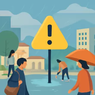 Alerta amarilla por lluvias continúa en Salta y Municipalidad intensifica tareas preventivas