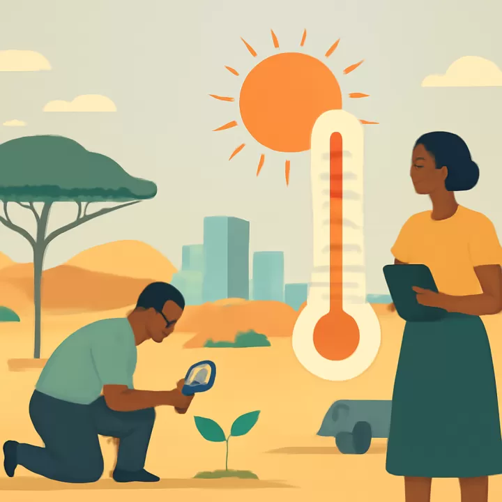 Estudio científico revela vínculo entre uso del suelo y olas de calor intensas en África