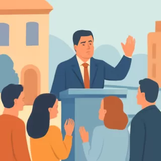 Fernando Ubieta agradece el respaldo de los vecinos en las elecciones municipales de La Paz