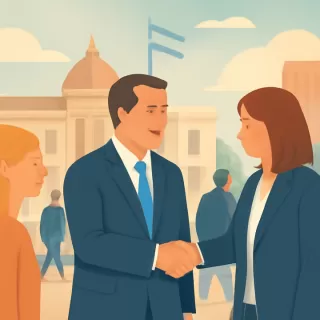 Luis Juez oficializó su incorporación al bloque La Libertad Avanza en el Senado