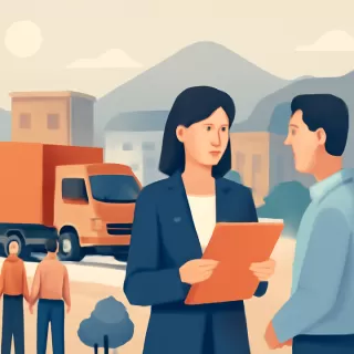 Primer movimiento de camiones en la ruta Casposo-Hualilán reactiva la economía local en Calingasta