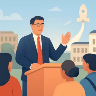 Noel de Castro convocó a la UNSa y a universidades a impulsar investigación científica espacial