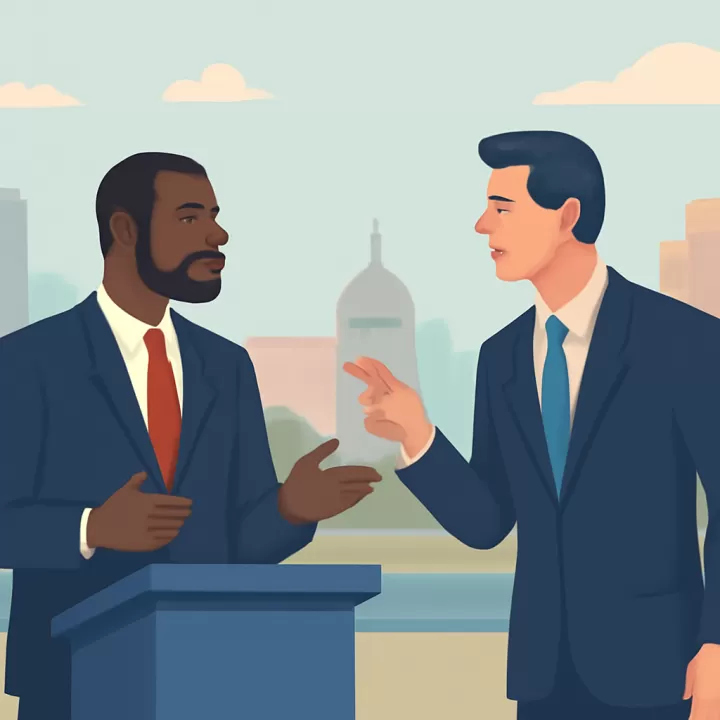 Byron Donalds critica al gobernador Gavin Newsom en Florida