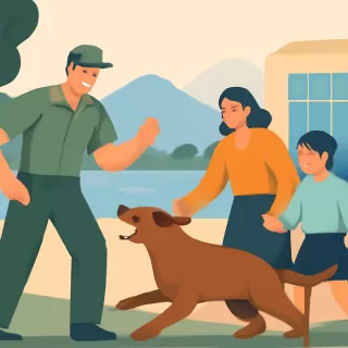 Perros sueltos atacaron a un guardaparque y generaron peligro para niños en el Parque Nacional Nahuel Huapi