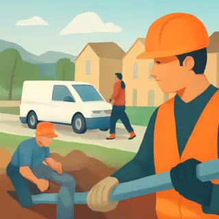 Trabajan para regularizar el servicio de agua en el barrio 645 Viviendas de Bariloche