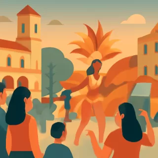 Segunda noche del carnaval en General Villegas congregó a 10.000 asistentes