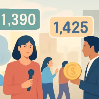 Cotización del dólar oficial y dólar blue en Argentina el martes 24 de febrero