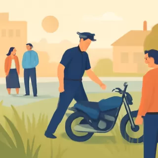 La Policía de Río Negro recuperó una moto robada en Las Grutas