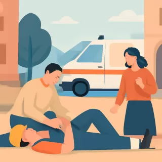 Albañil herido por desmoronamiento de techo en Villa Allende