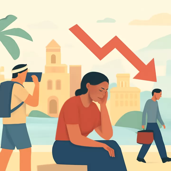 Colapso del turismo agrava la crisis económica en Cuba en 2026