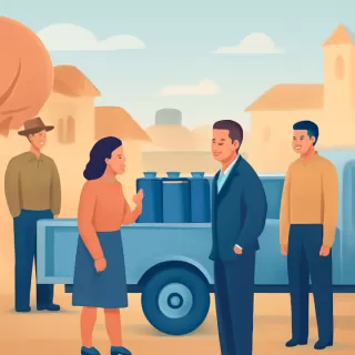 Esclarecen robo en zona rural de Cañada Seca y recuperan acoplado y seis baterías