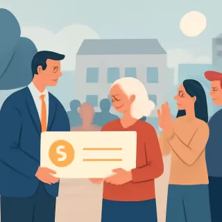 General Roca entregó premios del Patagonia Telebingo en la Fiesta Nacional de la Manzana