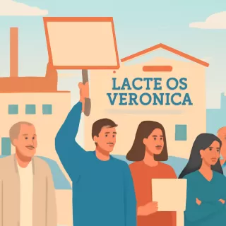 Lácteos Verónica está al borde del cierre y peligran 700 puestos de trabajo