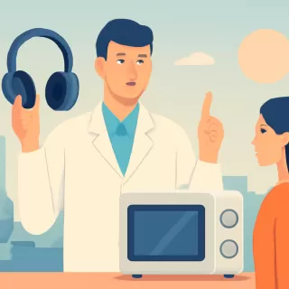 Médico compara el uso de auriculares Bluetooth con microondas y genera debate