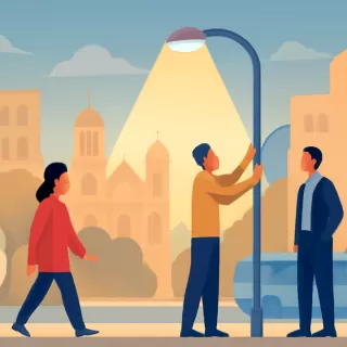 Municipalidad de Salta inicia plan para mejorar la iluminación en el macrocentro