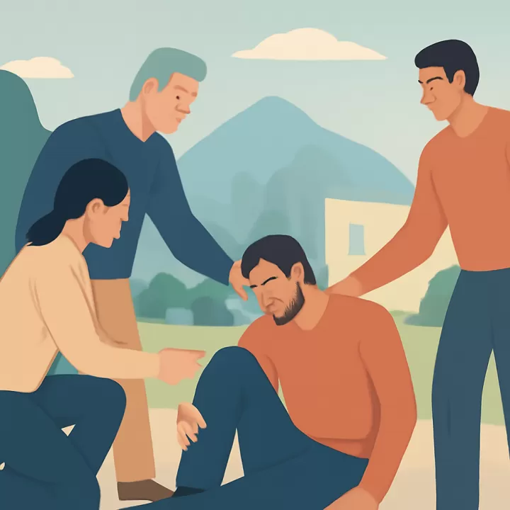 Rescatan a un hombre desorientado tras una travesía en el cerro Serrucho, El Bolsón