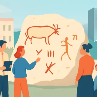 Hallazgo de 40.000 años en Alemania sugiere un sistema temprano de comunicación humana