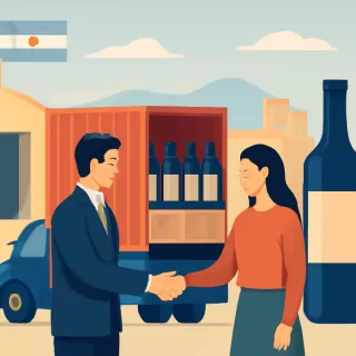 Bodega mendocina realiza su primera exportación internacional a Escocia