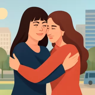 Moria Casán y Cinthia Fernández se reconciliaron en La Mañana con Moria