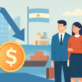 Impacto de la apreciación del peso en el comercio exterior argentino ante baja del dólar e inflación en alza