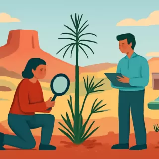 Descubren que una planta prehistórica crea agua con firma isotópica similar a material extraterrestre