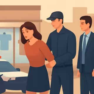 Detienen a una mujer por robo en comercios céntricos de Allen