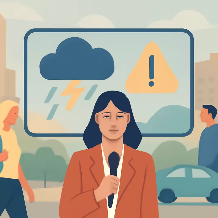 El SMN alerta a seis provincias argentinas por fuertes tormentas durante el fin de semana