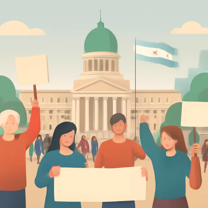 Jubilados y organizaciones gremiales se manifestaron frente al Congreso