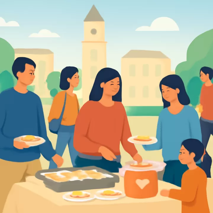 Venta benéfica en Colón para apoyar la salud de Teresita Pighetti