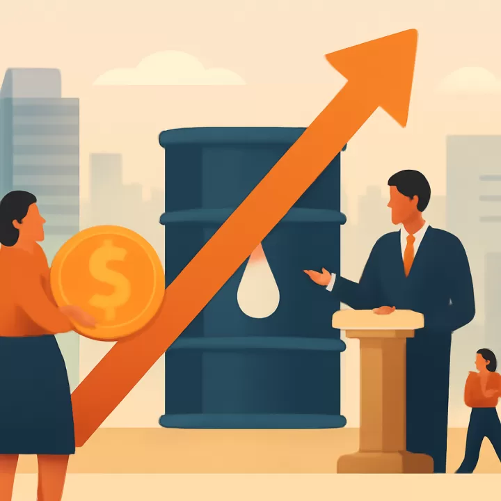 El petróleo sube 10% tras ataques de EEUU e Israel a Irán y el barril de Brent podría alcanzar los 100 dólares