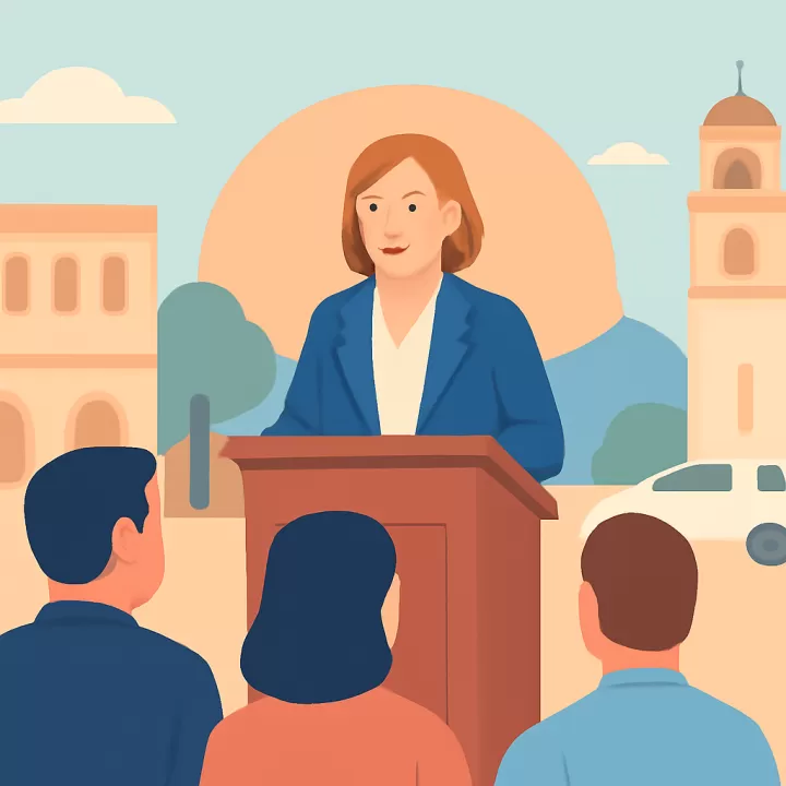 Maru Campos presenta su cuarto informe de gobierno en Chihuahua