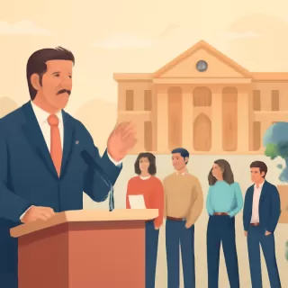 Análisis del discurso del gobernador Gustavo Sáenz entre 2020 y 2026