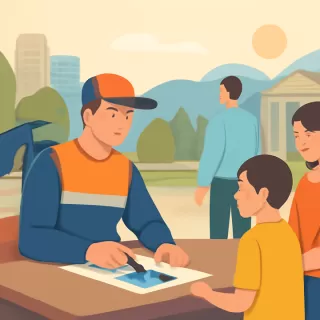 Firma oficial de autógrafos del MXGP en el Centro Cívico de Bariloche